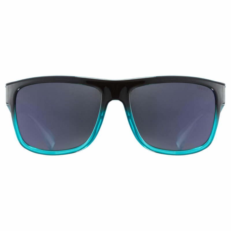 uvex lgl 21 black-turquoise/mirror smoke