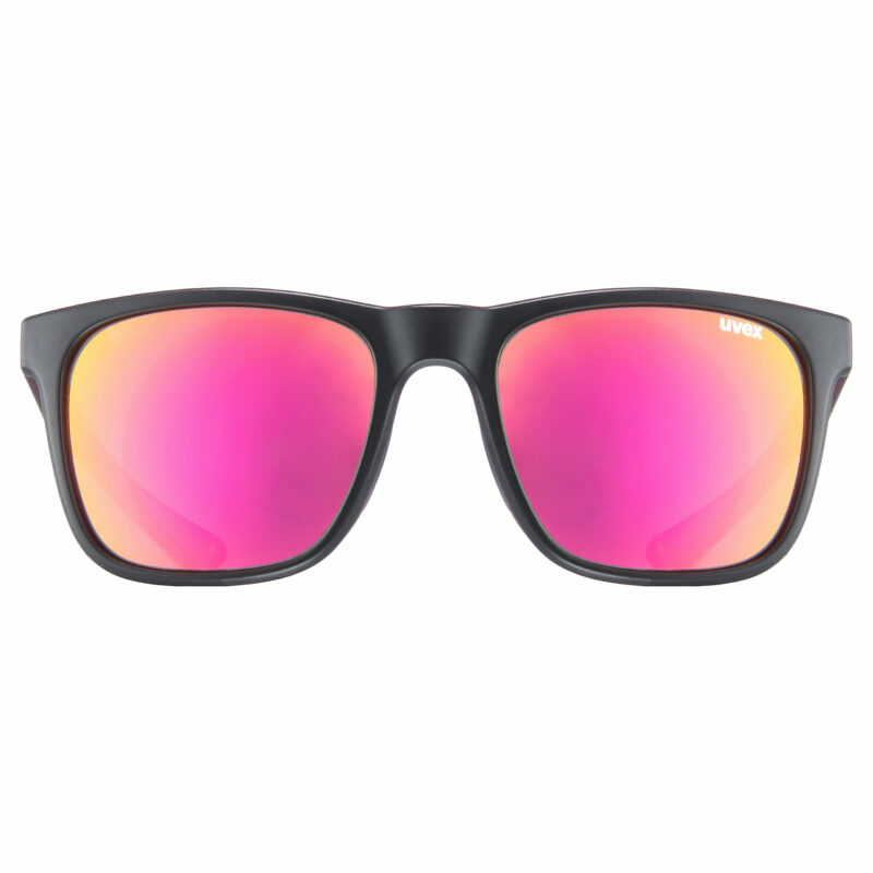 uvex lgl 42 black/lilac/pink mirror