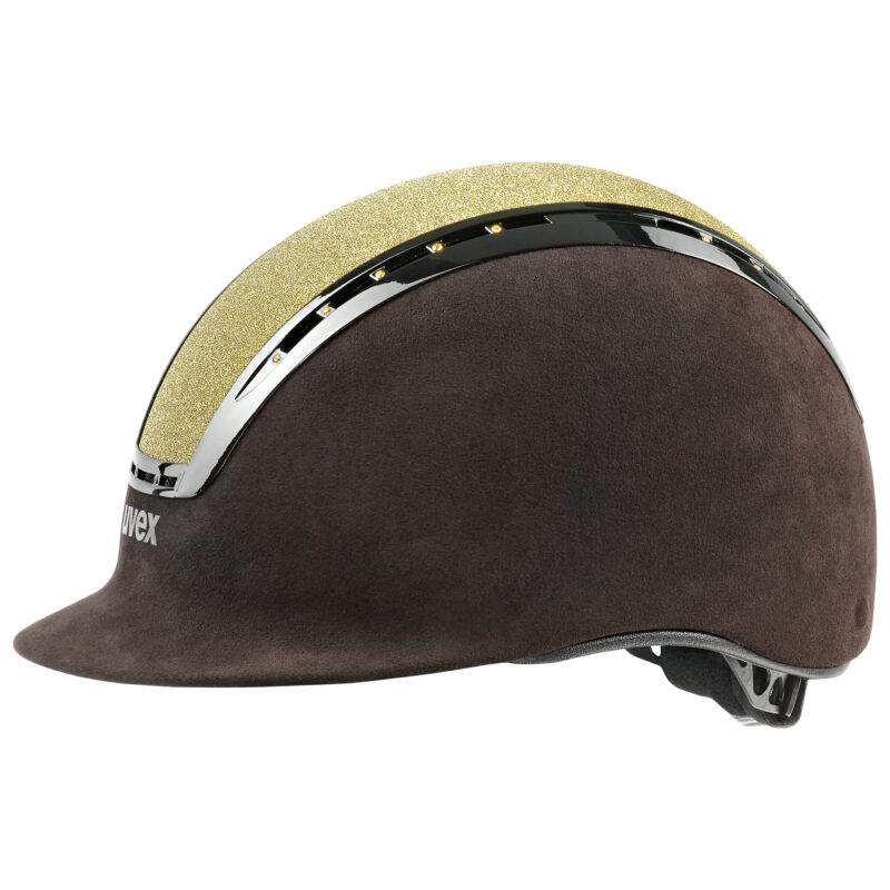 uvex suxxeed glamour helmet gold